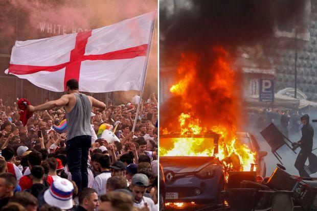 由于担心欧洲预选赛冲突前的极端暴力，英格兰球迷警告不要穿普通衣服