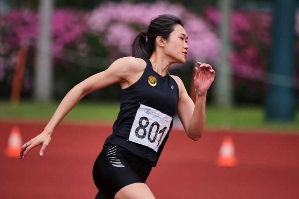 香港田径系列赛 钟慧欣夺女子跳高金牌