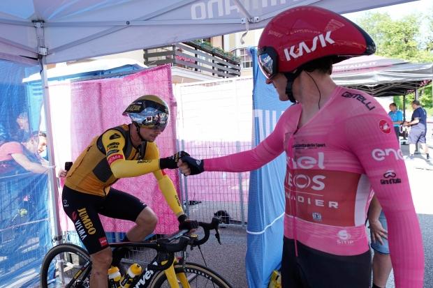 杰兰特·托马斯 (Geraint Thomas) 在最后阶段仅以 14 秒的差距输给了普里莫兹·罗格利奇 (Primoz Roglic)，在义大利义大利 (Giro d'Italia) 心碎
