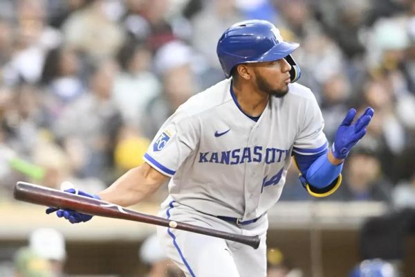 MLB》皇家菜鸟夯178公里极速弹！　打破计分板然后开始冒烟
