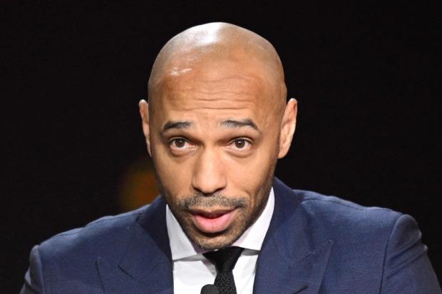 阿森纳传奇人物蒂埃里·亨利（Thierry Henry）与欧洲巨人一起排队等待管理层的冲击