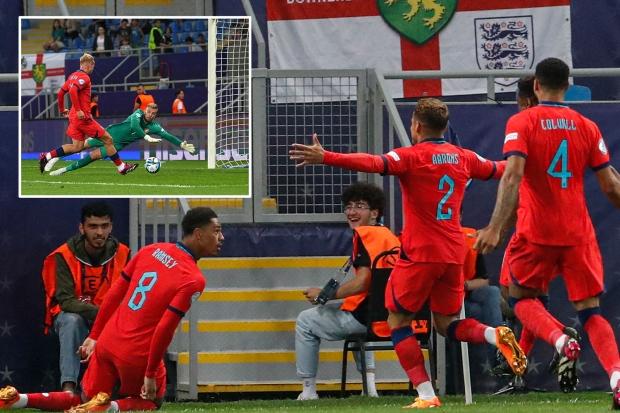 英格兰2-0捷克：下半场拉姆齐和史密斯-罗的进球让三狮军团U21队取得了欧洲杯的完美开局