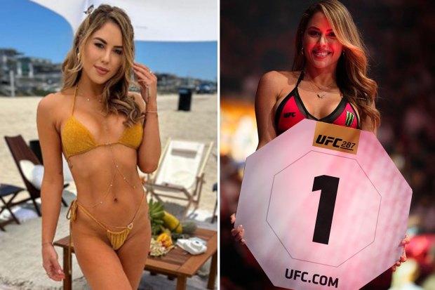 粉丝们告诉布兰妮·帕尔默，她拥有“业内最棒的屁股”，因为 UFC 擂台女孩发布了非常厚颜无耻的不穿内衣的照片