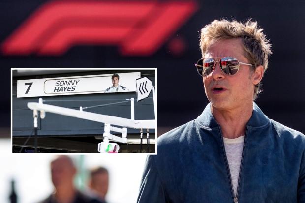 布拉德·皮特 (Brad Pitt) 被发现在银石赛道拍摄新的 F1 电影，甚至拥有自己的车库……但一切并不像看上去的那样