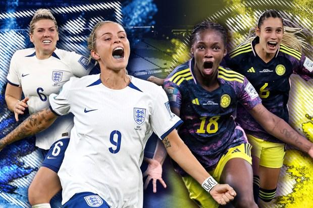 英格兰对阵哥伦比亚：女狮队将在没有劳伦·詹姆斯的情况下面临巨大的女足世界杯四分之一决赛 – 电视和流媒体信息