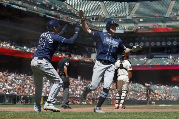 MLB》光芒快腿跑出「离奇场内轰」　教头笑：像老鼠爬栅栏