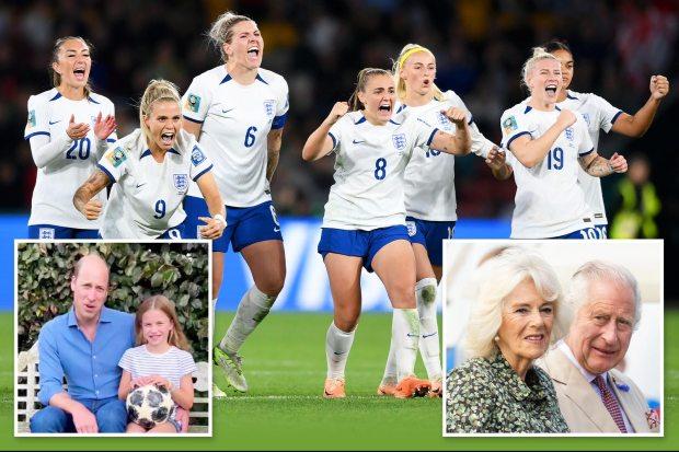 国会议员要求为女狮队在女足世界杯上的英勇行为颁奖，查尔斯国王敦促她们“向胜利咆哮”