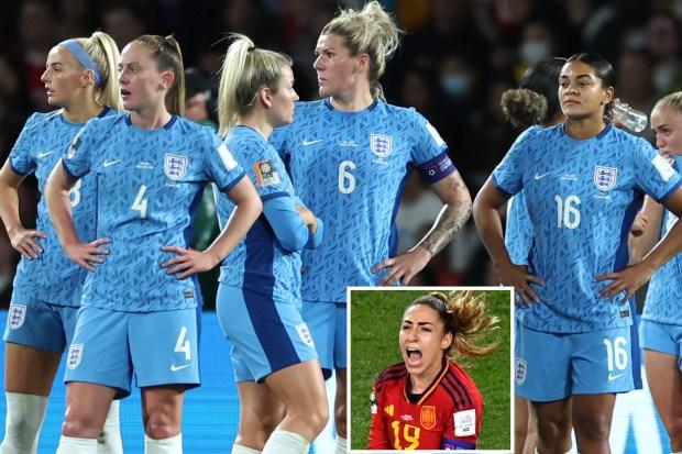 英格兰 0 西班牙 1: 尽管玛丽·厄普斯 (Mary Earps) 的点球英雄事迹，勇敢的母狮队在女足世界杯决赛中失利，但仍心碎