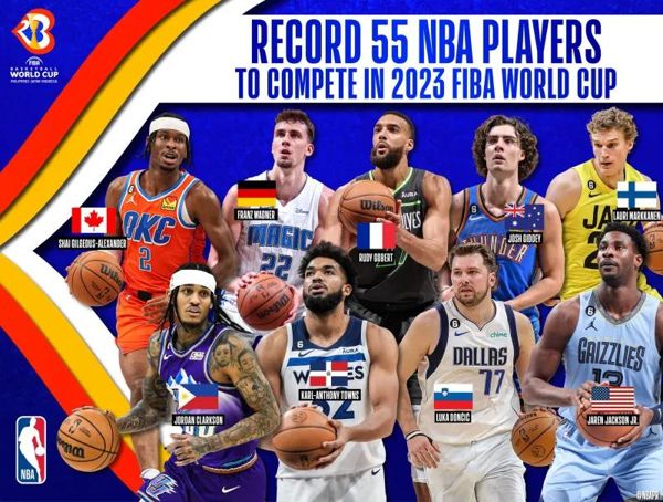 NBA》世界杯男篮赛今开打　55名NBA现役球员参加创纪录