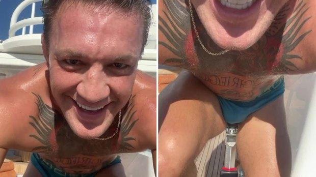康纳·麦格雷戈 (Conor McGregor) 在 UFC 粉丝猛烈抨击 NSFW“客串”后差点遭遇衣柜故障后删除了 Instagram 视频