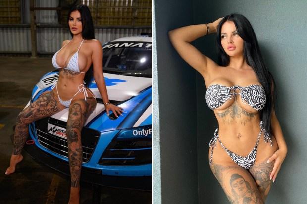 OnlyFans 赛车明星蕾妮·格雷西 (Renee Gracie) 透露“裸照比赛回顾”，并承诺将招待英国车迷参观