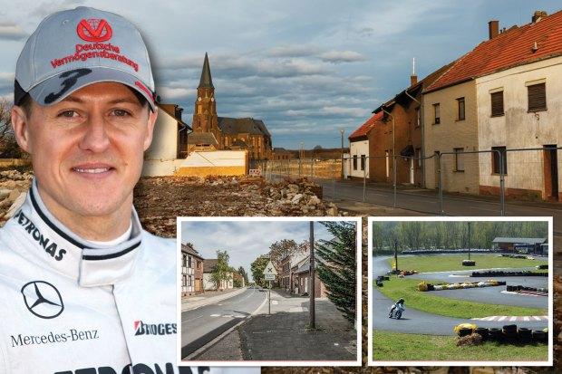 迈克尔·舒马赫 (Michael Schumacher) 的村庄被遗弃，只剩下 12 个人还活着，而且即将被彻底拆除