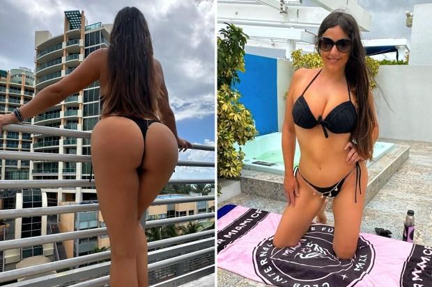 世界上最性感的裁判克劳迪娅·罗马尼 (Claudia Romani) 冒着被 Instagram 封禁的风险，发布了 X 级的屁股照片，粉丝们称她“太性感了”