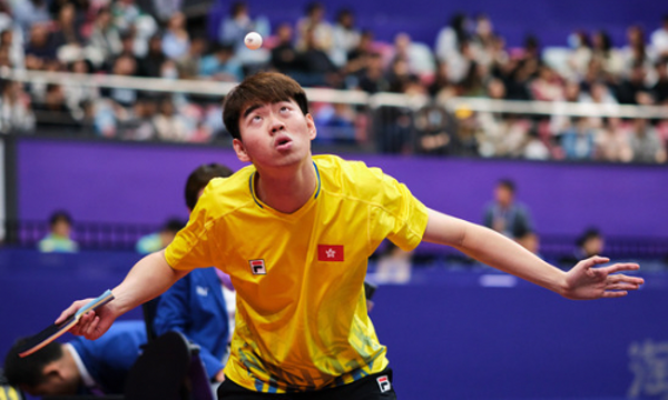 【亚运】港乒男团首名出线16强遇朝鲜