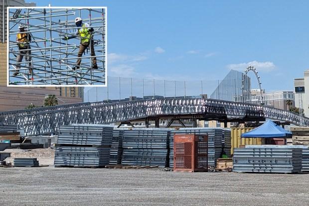 F1拉斯维加斯大奖赛建筑工人在为首届内华达州比赛做准备时丧生