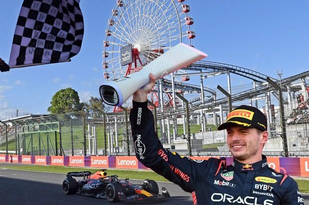 马克斯·维斯塔潘（Max Verstappen）赢得日本大奖赛，将车队冠军交给红牛，F1明星即将夺冠
