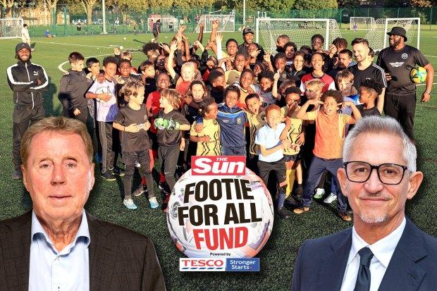 《太阳报》推出“Footie For All Fund”，以帮助保护遭受生活成本危机打击的儿童俱乐部