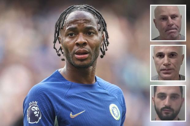 三名男子入室盗窃拉希姆·斯特林 (Raheem Sterling) 家，价值超过 30 万英镑，被警察逮捕，然后被释放