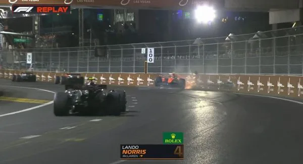 F1 明星兰多·诺里斯在拉斯维加斯大奖赛发生恐怖事故后被送往医院