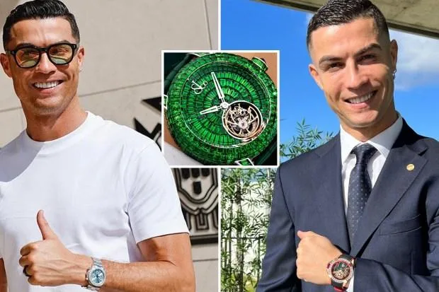 克里斯蒂亚诺·罗纳尔多 (Cristiano Ronaldo) 对手表的痴迷如何在沙特阿拉伯爆发，他收藏的价值 160 万英镑的手表