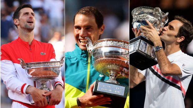 谁赢得了最多的男子网球大满贯？罗杰·费德勒、拉斐尔·纳达尔和诺瓦克·德约科维奇排名