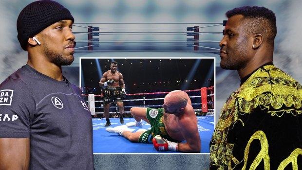 安东尼·约书亚在拳击比赛前收到前 UFC 冠军弗朗西斯·纳干努的令人不寒而栗的威胁