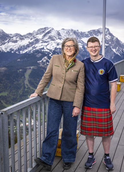 位于德国万克山的苏格兰欧洲杯基地内——球员们将入住位于令人惊叹的滑雪胜地的豪华酒店