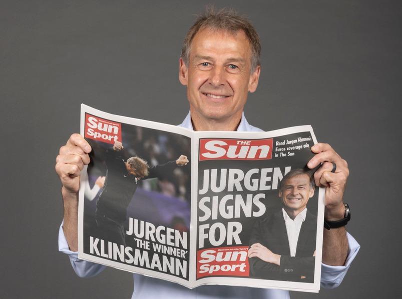 德国传奇人物尤尔根·克林斯曼 (Jurgen Klinsmann) 暗示英格兰队将赢得 2024 年欧洲杯 – 德国人将庆祝三狮军团的胜利