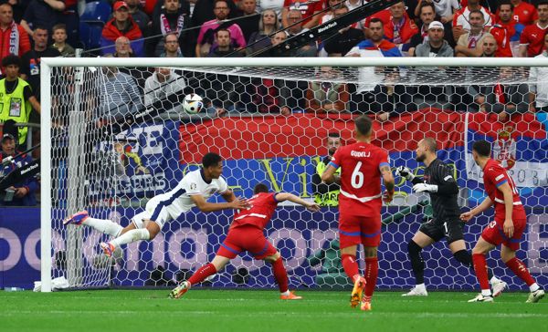 英格兰 1 塞尔维亚 0：才华横溢的裘德·贝林厄姆帮助三狮军团在 2024 年欧洲杯上取得完美开局