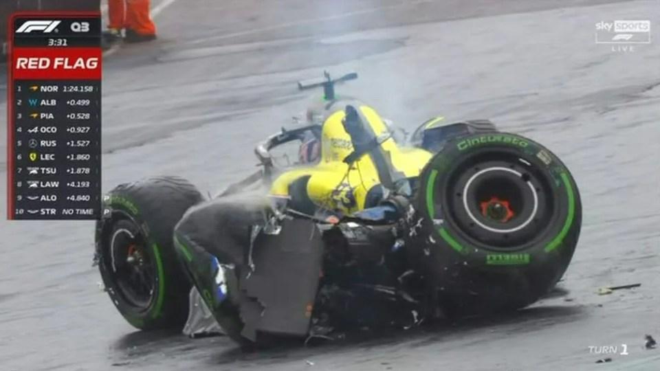F1大屠杀，排位赛遭遇五次红旗，维斯塔潘和汉密尔顿在巴西以糟糕的表现创造了历史