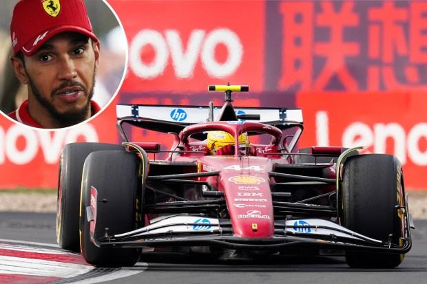 刘易斯·汉密尔顿（Lewis Hamilton）从中国大奖赛中取消了资格，以看到他梦dream以求的周末结束