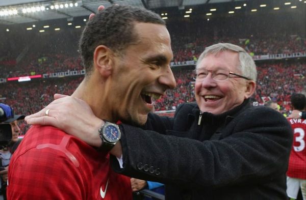 曼联传奇人物里约·费迪南德（Rio Ferdinand）击中了加里·莱恩克（Gary Lineker），历克斯·弗格森爵士（Alex Ferguson）主张