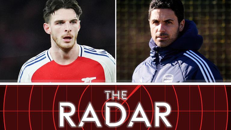 阿森纳的Declan Rice，“ The Horse”，演变成Mikel Arteta的攻击中场球员 – 雷达