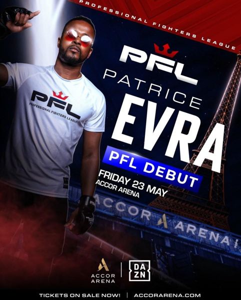 帕特里斯·埃夫拉（Patrice Evra）的MMA首次亮相是在曼联（Man Utd）传说呼唤路易斯·苏亚雷斯（Luis Suarez）