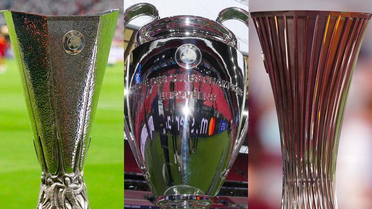 哪个英超联赛球队将有资格参加冠军联赛，欧罗巴联赛和UEFA会议联赛？