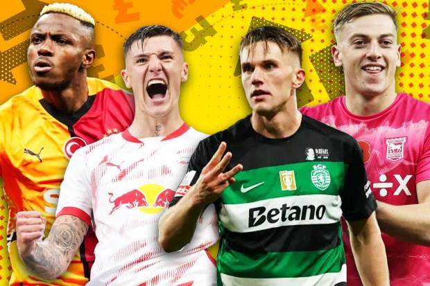 Gyokeres，Delap，Osimhen和Sesko：Man Utd，Arsenal，Chelsea和Liverpool在转会之战中为世界上最好的前锋