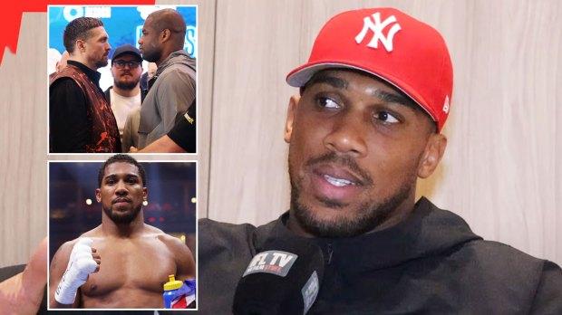 “关闭相机”  – 安东尼·约书亚（Anthony Joshua）问记者：“你为什么要问我？”在非常尴尬的采访中