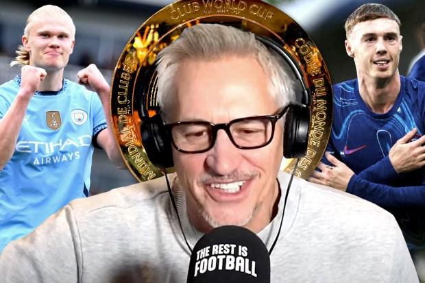 加里·莱恩克（Gary Lineker）在比赛退出后同意与俱乐部世界杯的新广播公司打交道