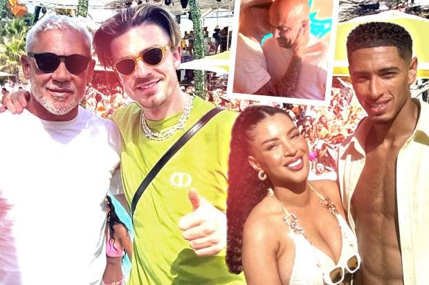 在韦恩·莱恩克（Wayne Lineker）的标志性伊维萨岛酒吧（Ibiza Bar）是足球运动员，爱情岛最爱和真人秀美女的首选地点