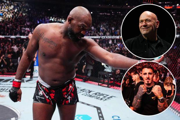 乔恩·琼斯（Jon Jons）巨魔达娜·怀特（Dana White）和UFC粉丝在离开汤姆·阿斯皮诺（Tom Aspinall）陷入困境后终于透露了战斗计划