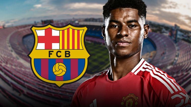 马库斯·拉什福德（Marcus Rashford）转移新闻：曼联（Man Utd）前锋成为巴塞罗那的顶级左翼目标 – 德国的天空