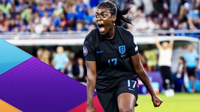 米歇尔·阿吉蒙（Michelle Agyemang）：十几岁的英格兰前锋，他在2025年欧洲的偶然性英雄中成为了偶然的英雄