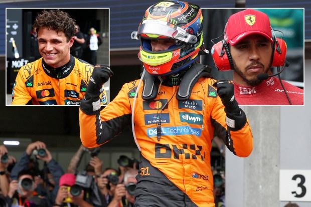 刘易斯·汉密尔顿（Lewis Hamilton）为灾难性的F1比利时GP周末做出了修改，兰多·诺里斯（Lando Norris