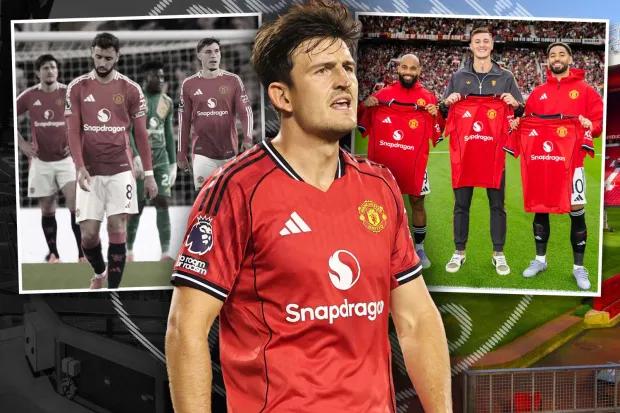 哈里·马奎尔（Harry Maguire）告诉曼联的新男孩，假装他们仍在操场上踢球