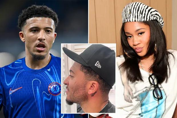 Jadon Sancho使浪漫的纹身姿态使Saweetie成为约会谣言漩涡