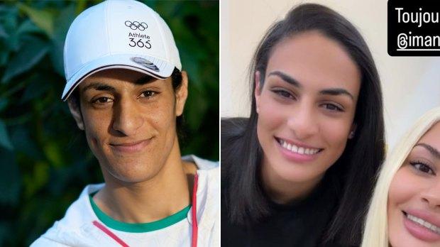 性别排拳击手Imane Khelif在一年多以后展示了戏剧性的新外观