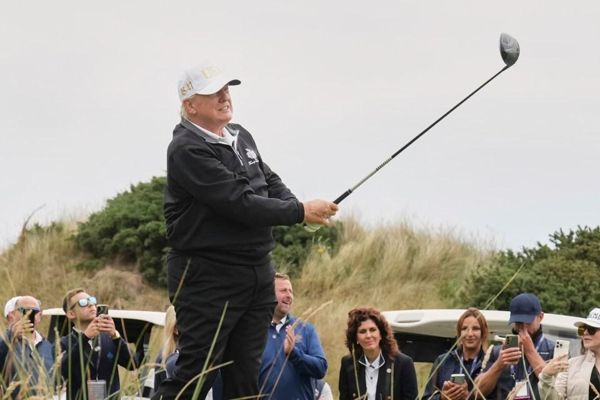 唐纳德·特朗普（Donald Trump）宣布了他参加莱德杯（Ryder Cup）的出席