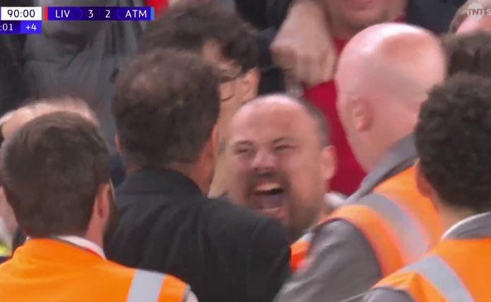 在利物浦击败马德里竞技比赛中，迭戈·西蒙内（Diego Simeone