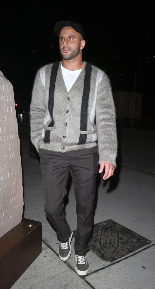 凯尔·沃克（Kyle Walker）在情感阿提哈德（Etihad）返回前与前男人队友一起吃晚饭