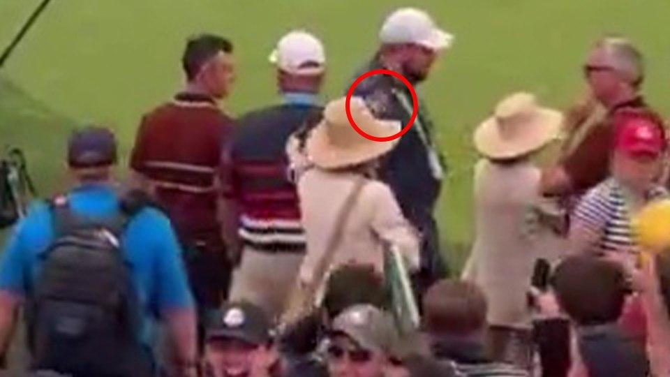 震惊的新镜头出现了罗里·麦克罗伊（Rory McIlroy）的妻子埃里卡